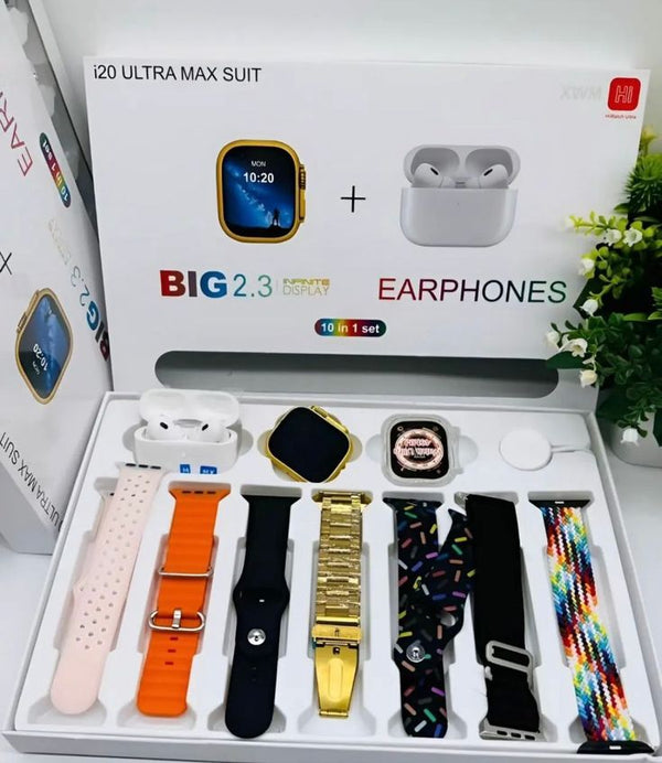 Orignal i20 Ultra Max Suit Smart Watch For Boys & Girls
