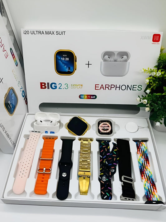 Orignal i20 Ultra Max Suit Smart Watch For Boys & Girls